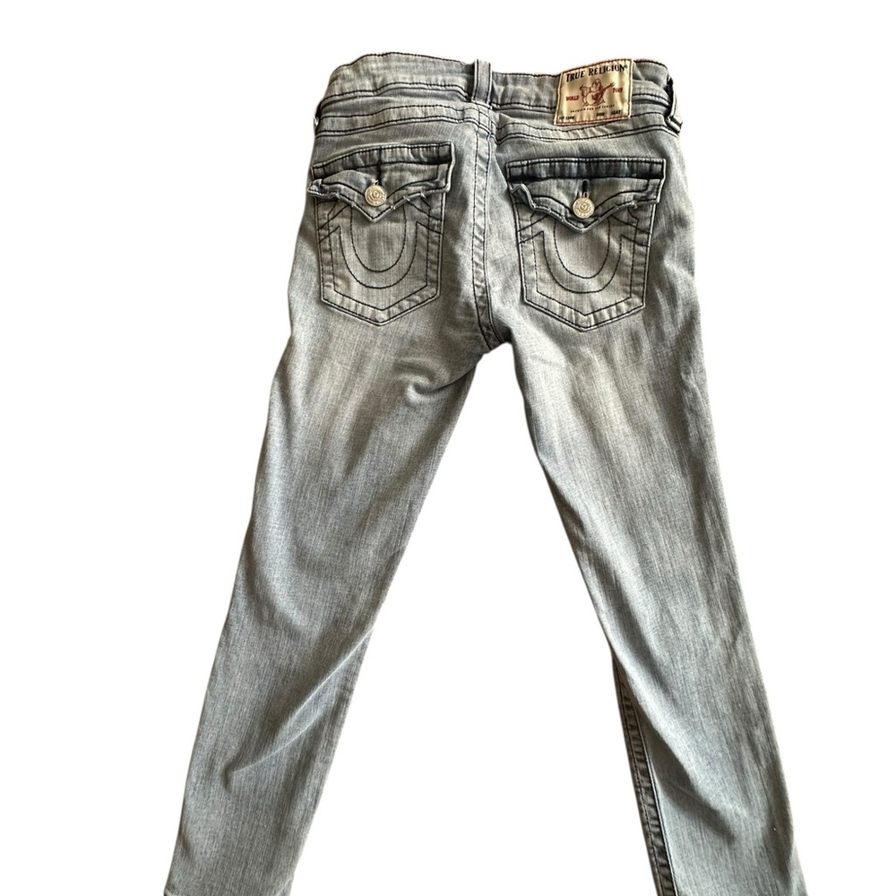 True Religion Light Gray Denim Pants